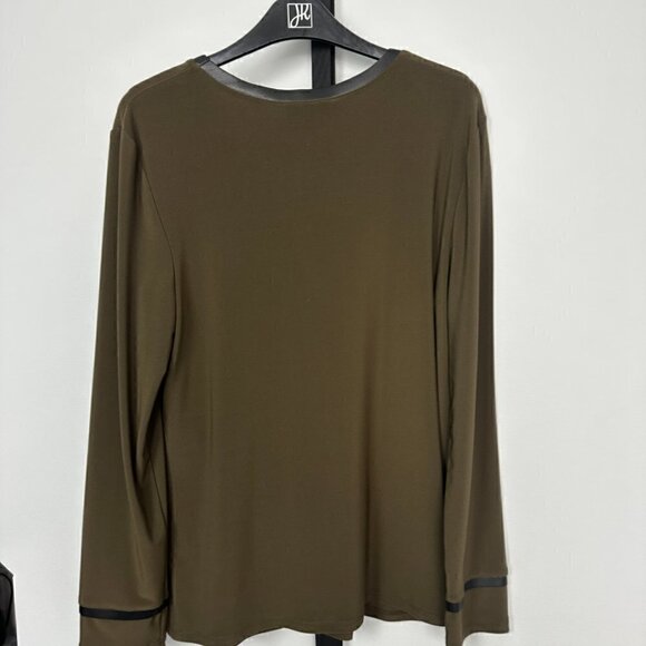 Nwt Joseph Ribkoff - Size 8 - Khaki with Black - Picture 5 of 8